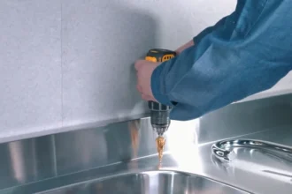 How to Drill a Hole in a Metal Sink