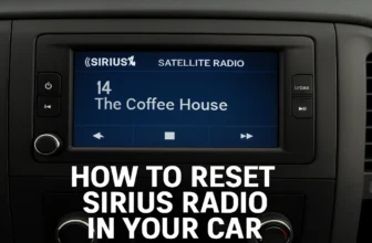 How to Reset Sirius Radio in Your Car