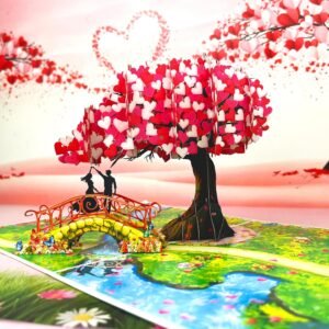3D Anniversary Pop Up Card