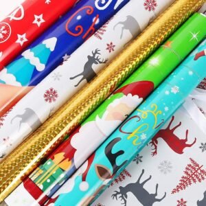 Christmas Drawstring Gift Bags