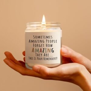 Craftique You're Amazing candle