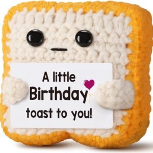Funny crochet birthday gift