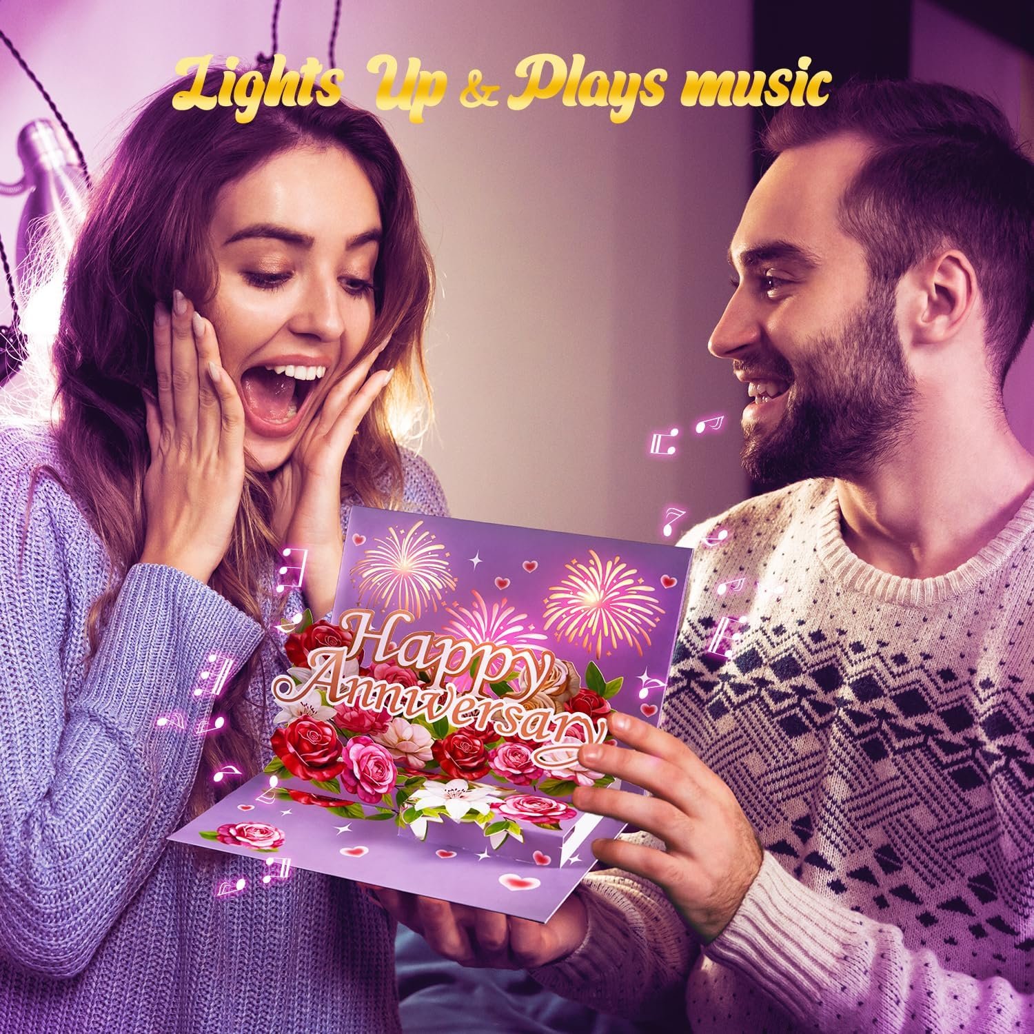 Musical Anniversary Card