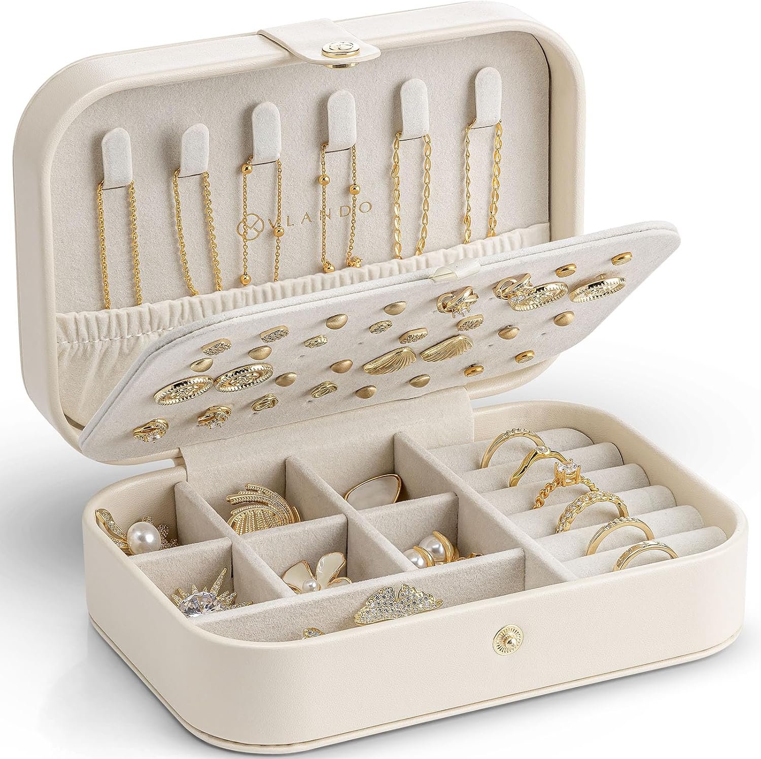 VLANDO Travel Jewelry Case
