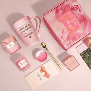 Eletorot pink spa gift basket